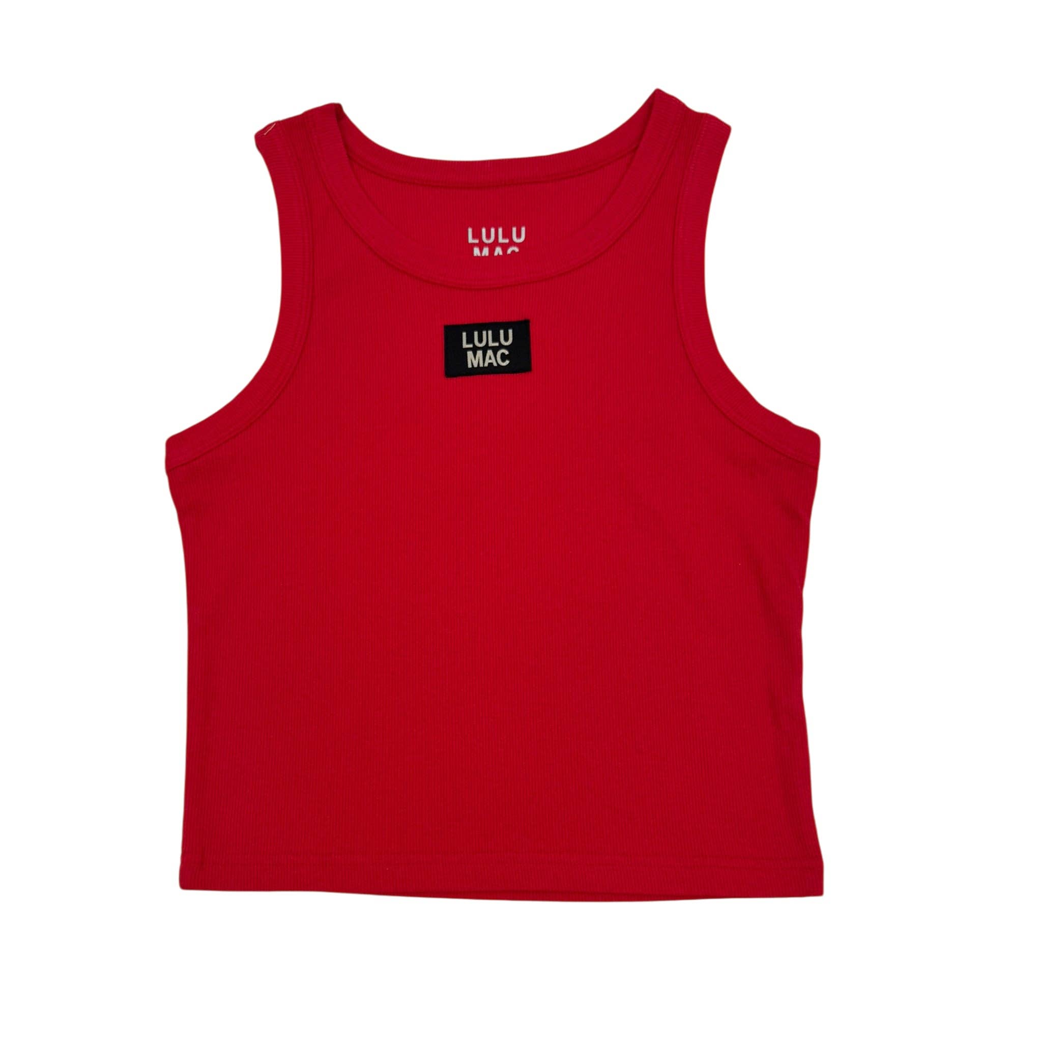 Lulu Mac red tank