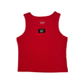 Lulu Mac red tank