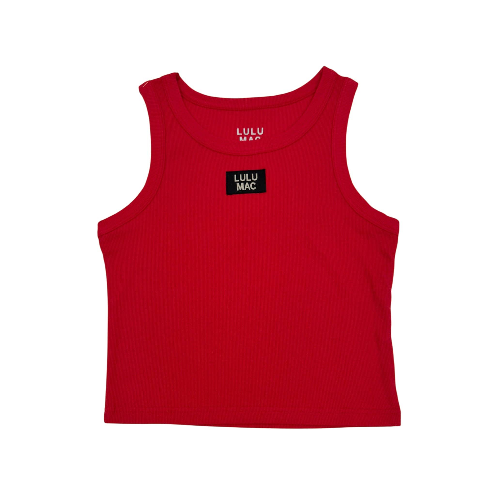 Lulu Mac red tank